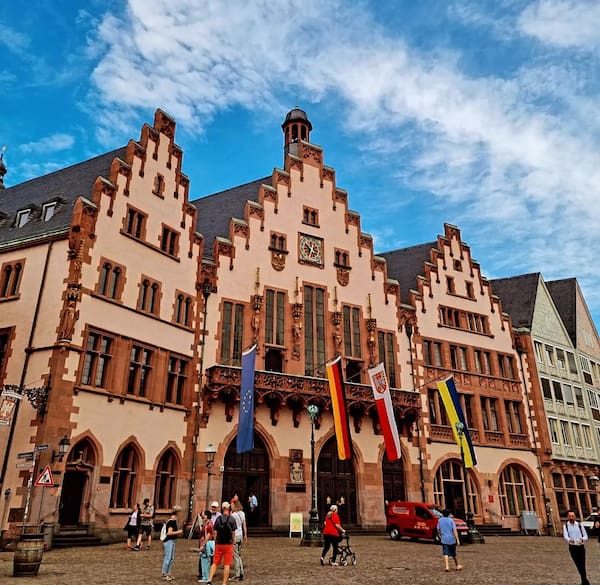 Gamla stan i Frankfurt