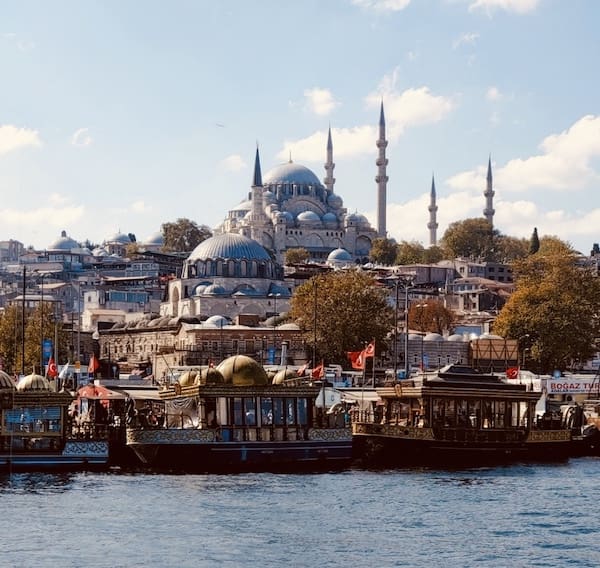 Utsikt över Istanbul