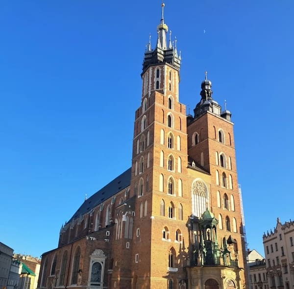 Gamla stan i Krakow