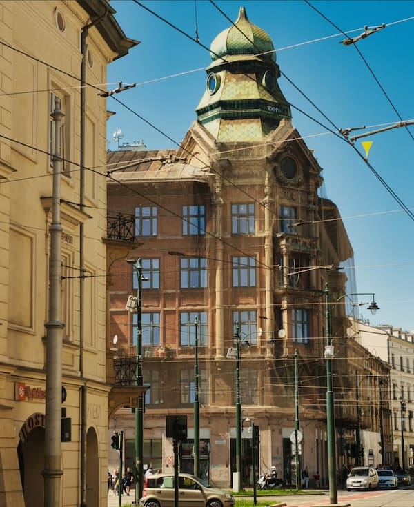 Gamla stan i Krakow
