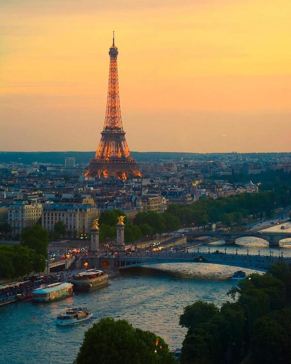 Paris Eiffeltornet