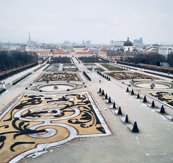 Slottet Belvedere Wien